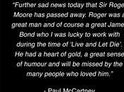 Carnet Noir Roger Moore