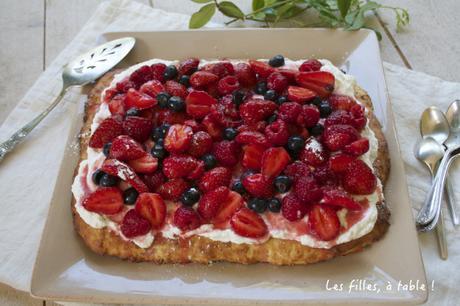 Shortcake au lait ribot et fruits rouges Shortcake au lait ribot et fruits rouges