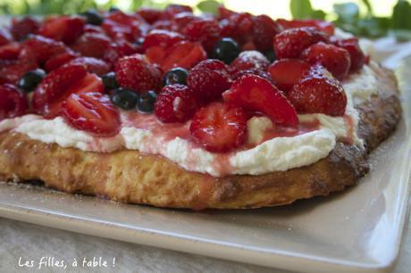 Shortcake au lait ribot et fruits rouges