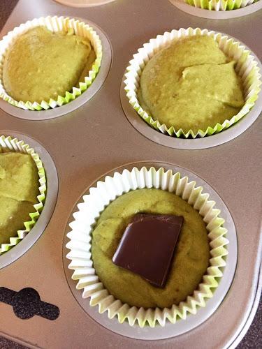 Gâteau au thé matcha