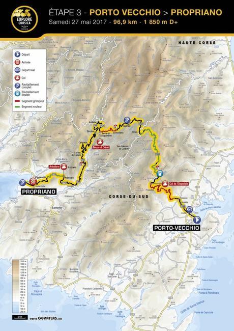 Présentation ETAPE 3 – Explore Corsica 2017 Présentation ETAPE 3 – Explore Corsica 2017