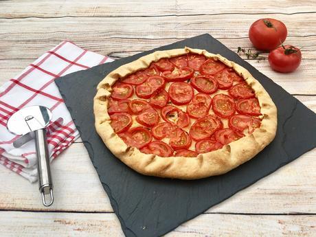 Tarte tomates basilic en 20 minutes chrono ! ♨