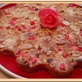 Cookie géant aux pralines roses et amandes - Oh, la gourmande..