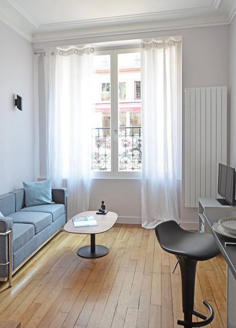 Visite déco : 19m2 par JC Peyrieux aménagement appartement 19m2 mezzanine