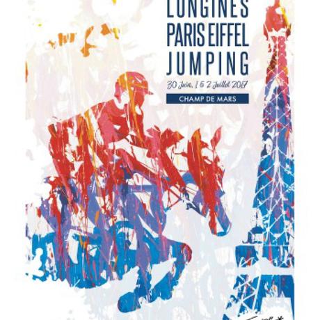 Longines Paris Eiffel Jumping : L’artiste Jonone graffe l’affiche !