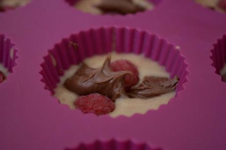 [Food] Recette : Cupcakes Framboise – Nutella