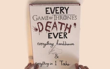 Les morts de « Games of Thrones » s’animent dans un carnet de croquis