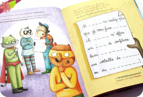 Les Chats Masqués - SOS Fantôme de Nancy Guilbert et Séverine Duchesne - éditions frimoüsse