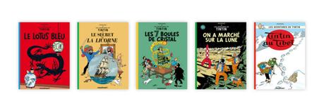Toutes les BD de Tintin sur iBooks