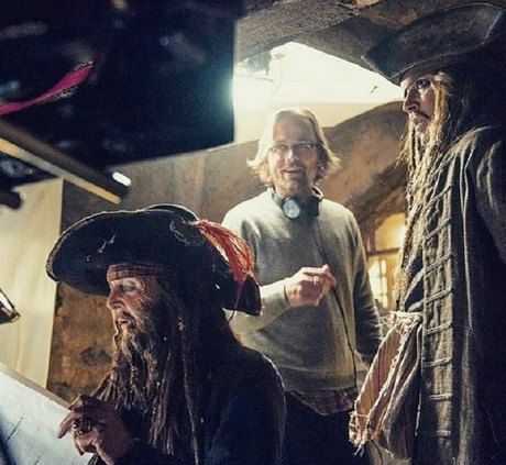 Paul McCartney sur le tournage de Pirates des caraïbes !
