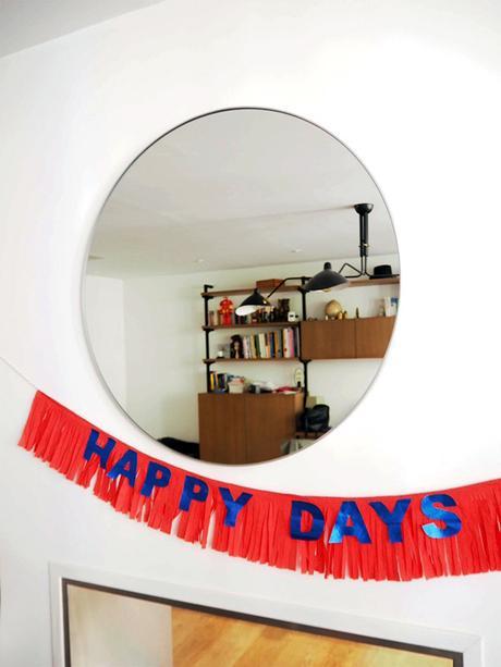 DIY Happy Days Banner