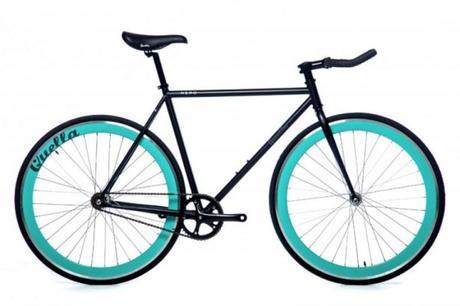 Vélo Fixie Quella Nero Turquoise 419€