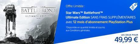 Bon Plan – Nouveaux membres PS+ – Obtenez STAR WARS Battlefront Édition Ultime