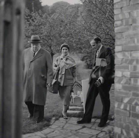 NPG x88059; Kathleen ('Katharine') Frances Sutherland (nÈe Barry); Graham Vivian Sutherland; Winston Churchill by Elsbeth R. Juda
