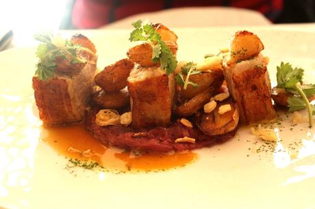 longe de veau, oignons doux, jus crémé © Gourmets&Co