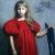 1897_Józef Pankiewicz_Portret dziewczynki w czerwonej sukience