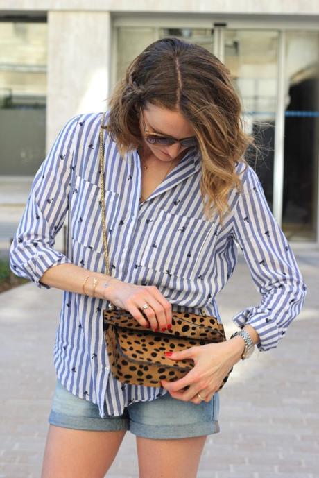 Rayures et léopard : l’association audacieuse ?