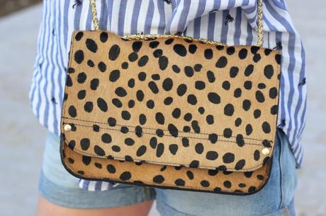 Rayures et léopard : l’association audacieuse ?
