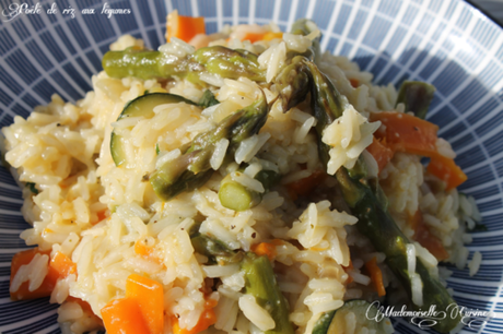Poêlé de riz aux légumes