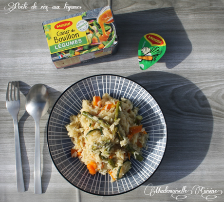 Poêlé de riz aux légumes