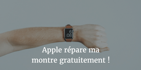 Mon Apple Watch s’est cassée ! Mon Apple Watch s’est cassée !