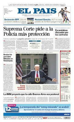 Le bras d'honneur de Trump au monde vu par la presse du Río de la Plata [Actu]