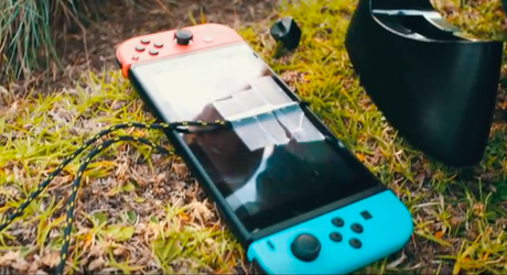 La Nintendo Switch toujours opérationnelle après une chute de 300 mètres !