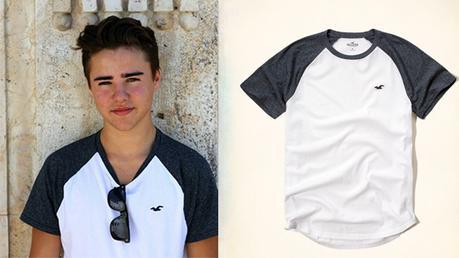 OOTD : Hollister t-shirts as seen on Theo Stoica