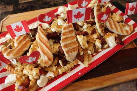 #PouletCAN150 #AD - Du poulet grillé dans une recette typique canadienne #Poutine