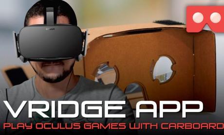 VRidge : des jeux PC diffusée en réalité virtuelle vers un casque mobile