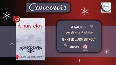3 exemplaires de A Huis Clos de Jennifer L. Armentrout à gagner sur Songe !
