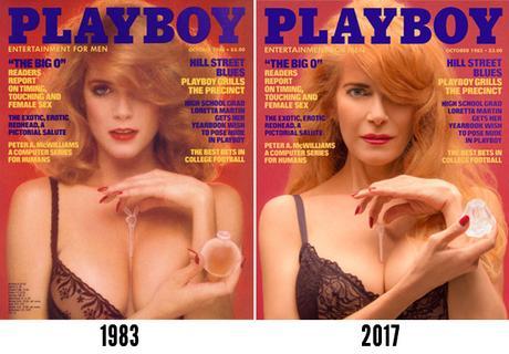 7 mannequins de Playboy recréent leur couverture des années 80