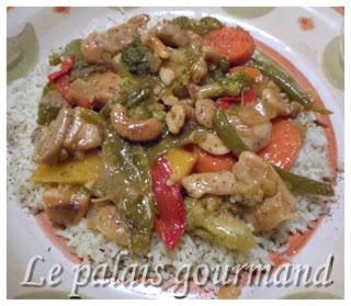 Poulet aux noix de cajou