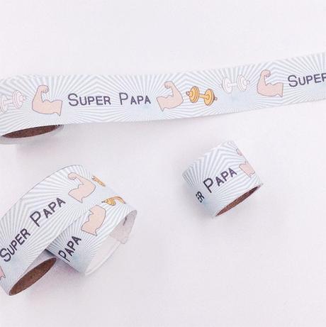 Masking Tape Super Papa