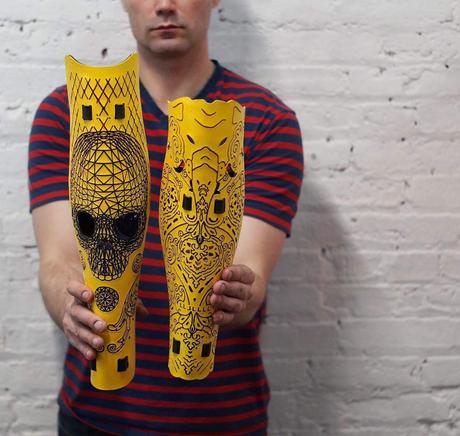 Cette start-up propose des prothèses avec de jolis dessins !