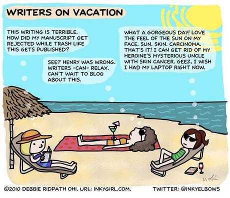Pourquoi les auteur(e)s ne prennent pas de vacances