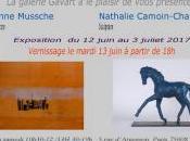 Galerie GAVART exposition Anne MUSSCHE Nathalie CAMOIN-CHANET partir Juin 2017