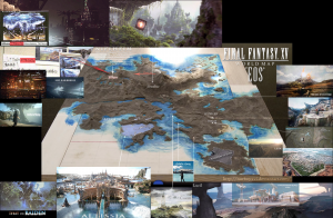 Final Fantasy XV - Map of EOS