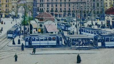 Tramways munichois. Cartes postales anciennes de 1906 à 1960