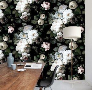 Tendance : flower power sur vos murs