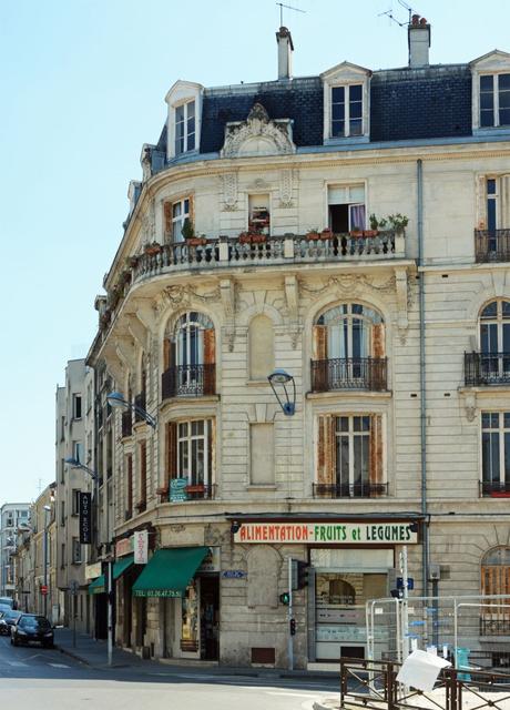 Angle de la rue du Barbâtre et de la rue de Contrai