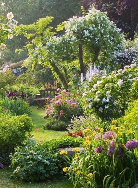comment créer un jardin style anglais