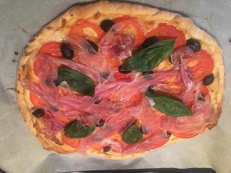 Tarte fine aux allures de pizza ♨