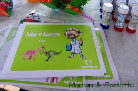 Anniversaire 6 ans dinosaures: entre copains #deco #jeux