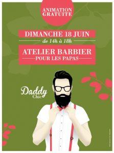 Le Passage du Havre Paris, animation gratuite Atelier barbier Fête des Pères dimanche 18 juin 2017