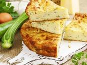 Flan courgettes comté basilic