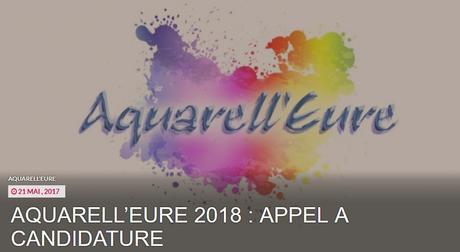 Aquarell’Eure 2018 : Appel à candidature