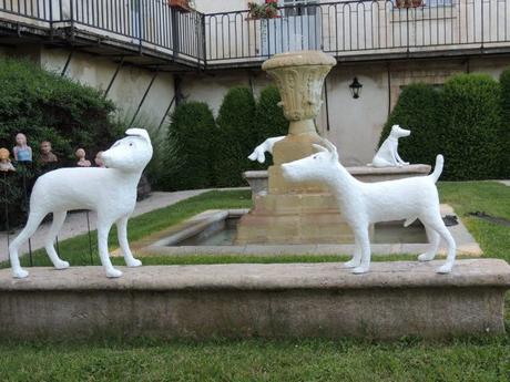 11e exposition de sculptures contemporaines au Château de Gilly les Citeaux
