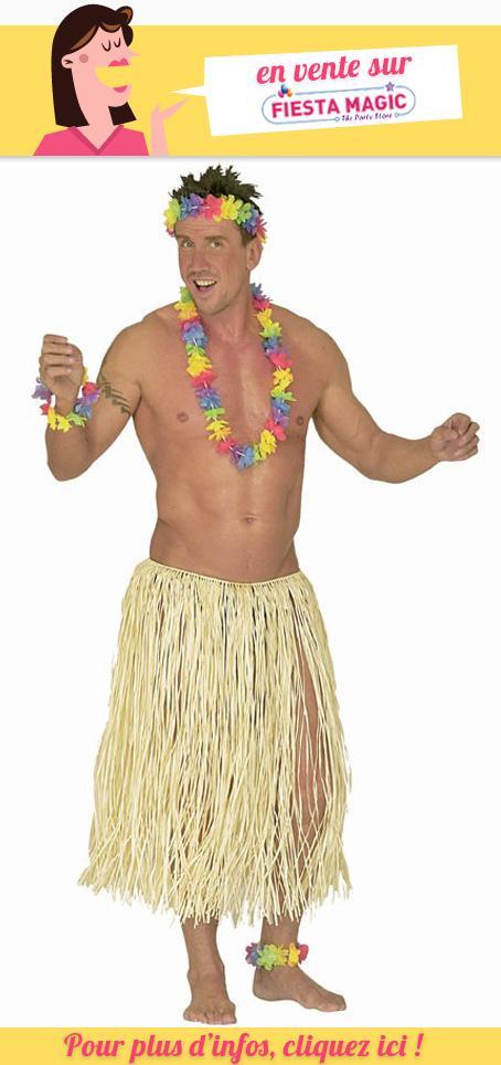Jupe hawaienne en raphia Jupe hawaienne en raphia