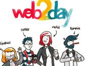Web2Day était conférences, numérique, gribouilles trampoline